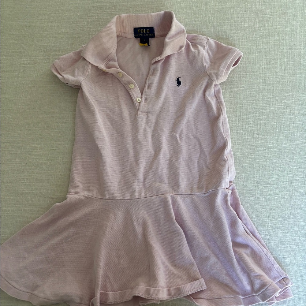 Polo by Ralph Lauren Light Pink Kids Polo Dress